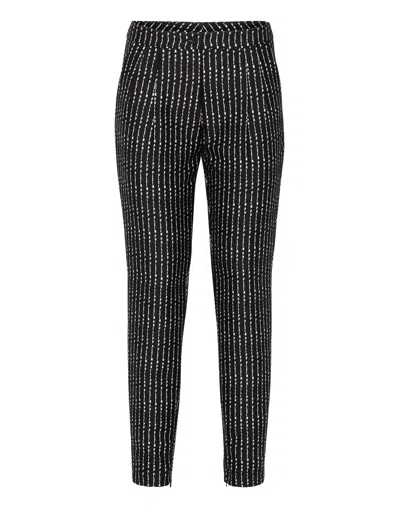 Philipp Plein Long Trousers Pinstripe Plein In Black