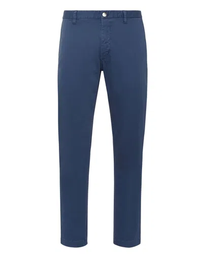 Philipp Plein Long Trousers Tailored In Blue