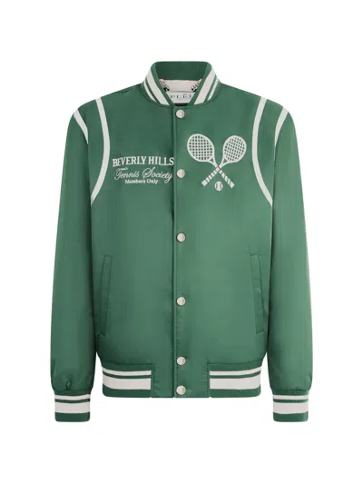 Philipp Plein Long-sleeves Jacket In Green