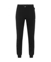 Philipp Plein Jogging Trousers Monogram Paisley Men In Black