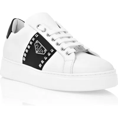 Philipp Plein Lo-top Sneakers Hexagon Luxe Unisex In White