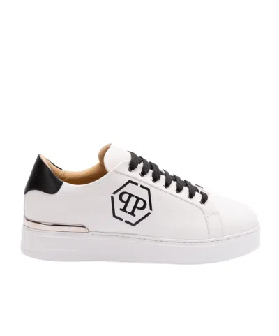 Philipp Plein Low Help Recreational Shoe In Neutral