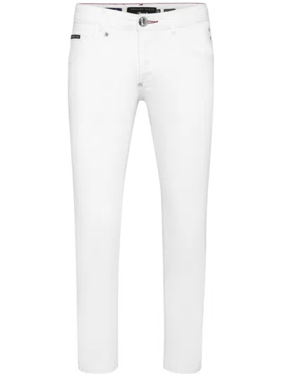 PHILIPP PLEIN LOW-RISE SKINNY JEANS