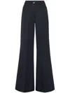 Philipp Plein Low-rise Trousers In Blue