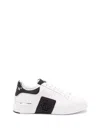 Philipp Plein Nappa Leather Sneakers Low Top Hexagon In Multi