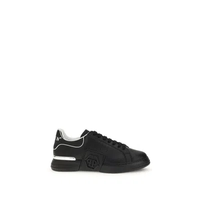 PHILIPP PLEIN LOW TOP HEXAGON SNEAKERS