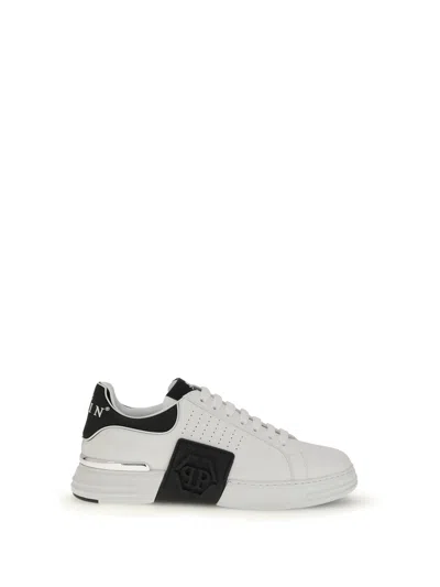 PHILIPP PLEIN LOW TOP HEXAGON SNEAKERS