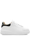 Philipp Plein Leather Low-top Sneakers In White