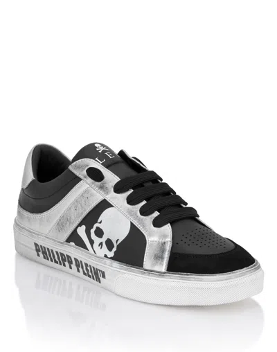 Philipp Plein Low-top Leather Sneakers Retrokickz Tm In Multi