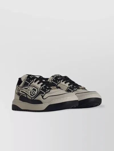 Philipp Plein 'low-top Silhouette Rubber Sole Sneakers'