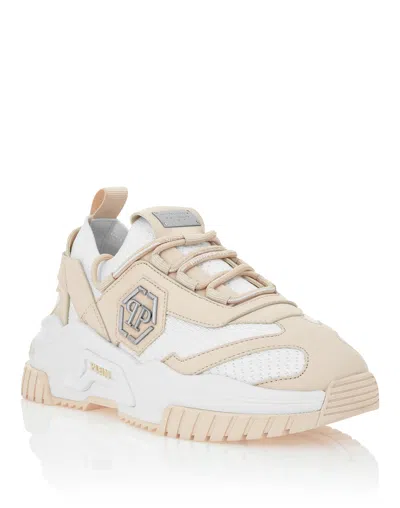 Philipp Plein Low-top Sneakers Predator In Neutral