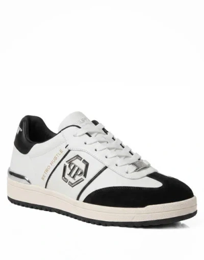 Philipp Plein Low Top Sneakers Retro Hustle Bicolor Unisex In Red