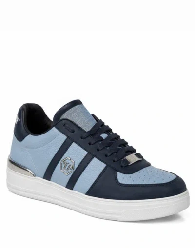 Philipp Plein Low-top Sneakers Mix Color Unisex In Blue