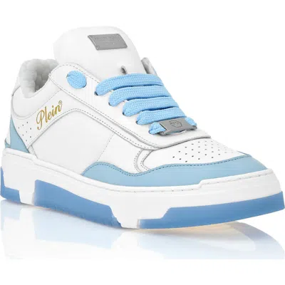 Philipp Plein Low-top Sneakers Nappa Suede Unisex In White