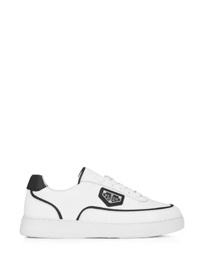 Philipp Plein Low-top Sneakers Triangle Men In White