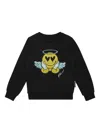 Philipp Plein Ls Smile Sweatshirt In ブラック