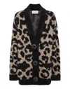 Philipp Plein Leopard-print Lurex Cardigan In Multi