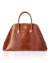 Philipp Plein Majestic Handbag Cocco Large In Brown