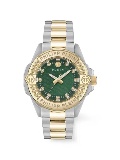 Philipp Plein Majesty 38mm Watch In Metallic