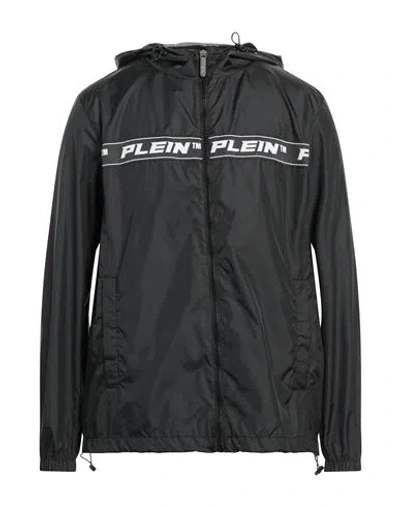 Philipp Plein Man Jacket Black Size L Polyester
