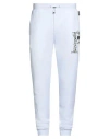 Philipp Plein Man Pants Off White Size Xxxl Cotton In White