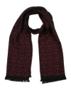Philipp Plein Man Scarf Chocolate Brown Size - Wool, Acrylic