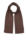 Philipp Plein Man Scarf Dark Brown Size - Viscose In Brown
