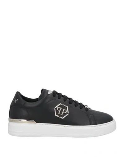 Philipp Plein Hexagon Low Top Sneakers In Black