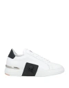 Philipp Plein Hexagon Lo-top Sneakers In White