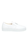 Philipp Plein Hexagon Low Slip-on Sneakers In White