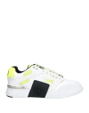 Philipp Plein Man Sneakers White Size 8 Leather, Textile Fibers In White