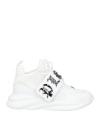 Philipp Plein Runner Gothic Lo-top Sneakers In White