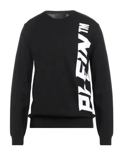 PHILIPP PLEIN PHILIPP PLEIN MAN SWEATER BLACK SIZE XXXL WOOL