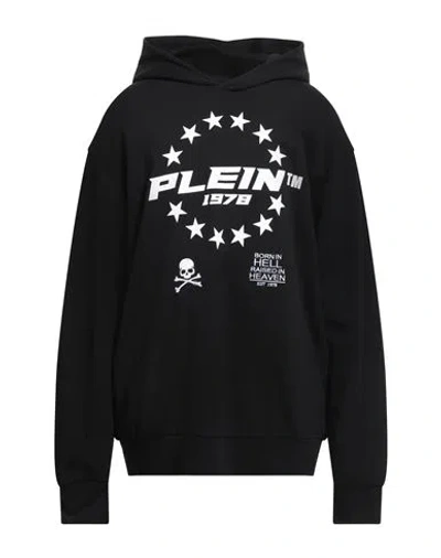 Philipp Plein Man Sweatshirt Black Size Xxl Cotton