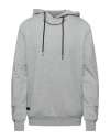 Philipp Plein Man Sweatshirt Light Grey Size L Cotton, Polyester In Grey