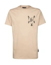 Philipp Plein Man T-shirt Beige Size Xxl Cotton