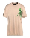 Philipp Plein Man T-shirt Beige Size Xxl Cotton