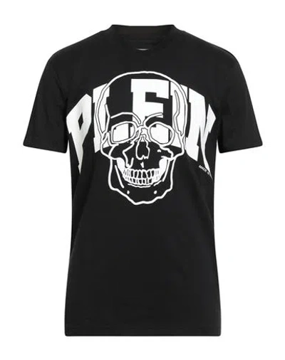 Philipp Plein Man T-shirt Black Size M Cotton