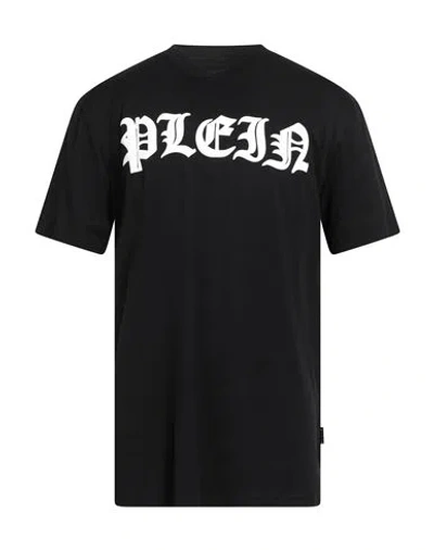 Philipp Plein Man T-shirt Black Size Xl Cotton