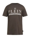 Philipp Plein Black Cotton T-shirt With Logo Print