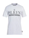 Philipp Plein Man T-shirt White Size L Cotton