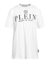 Philipp Plein Iconic Plein Round Neck T-shirt In White
