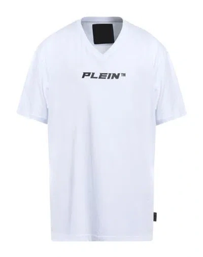 Philipp Plein Man T-shirt White Size Xxxl Cotton