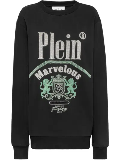 Philipp Plein Marvelous Sweatshirt In Black