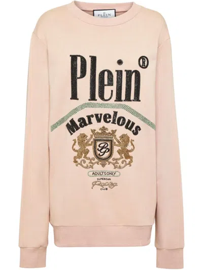 Philipp Plein Marvelous Sweatshirt In Rosa