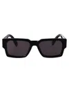 Philipp Plein Square Sunglasses Spp183 M 0700 In Black