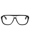 Philipp Plein Havana Acetate Glasses In Black