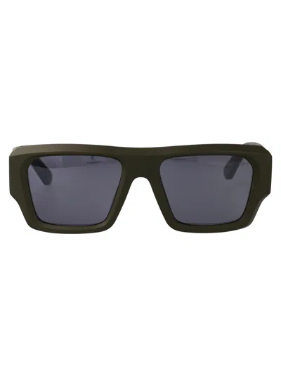 Philipp Plein Matte Green Acetate Sunglasses