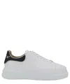 Philipp Plein Leather Low-top Sneakers In White
