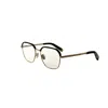 Philipp Plein Men's 52 Mm Havana Gold Opticals